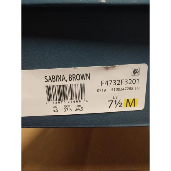 Carlos By Carlos Santana Womens Brown Suede Knee-High Sabina Boots 7.5M With Buc - Picture 4 of 14